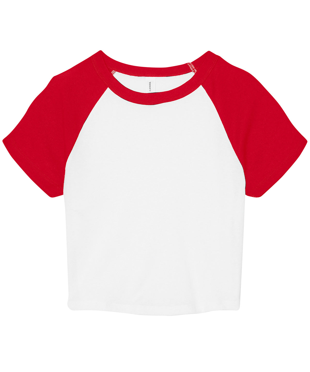 Womens micro rib raglan baby t-shirt
