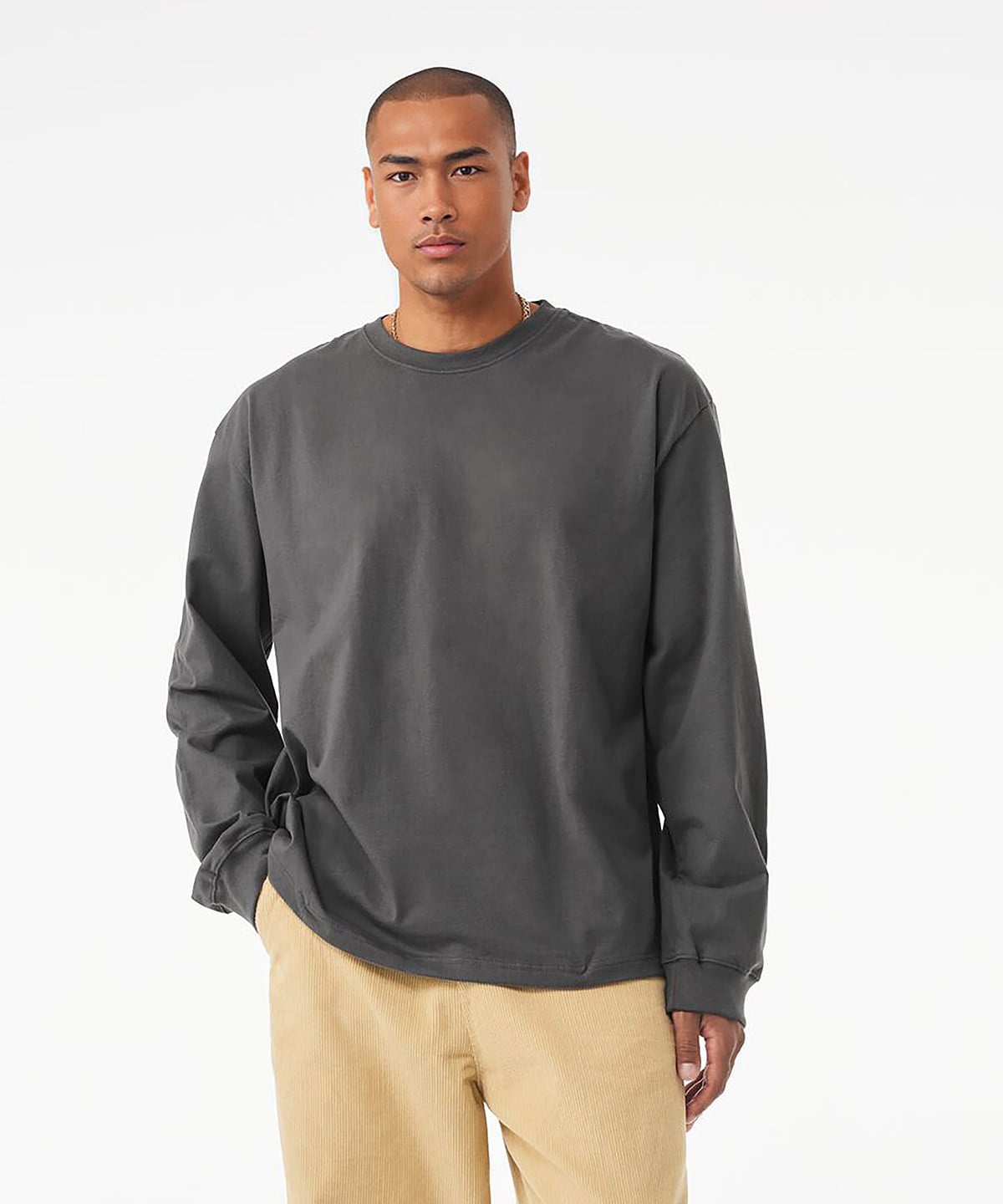 Bella+Canvas BE151 Unisex Long Sleeve Heavy Tee | Premium Long Sleeve T-Shirt