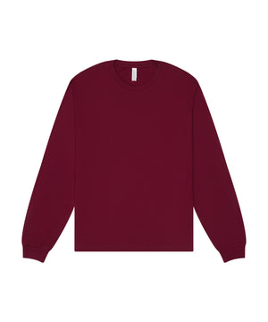 Unisex heavy boxy long sleeve tee