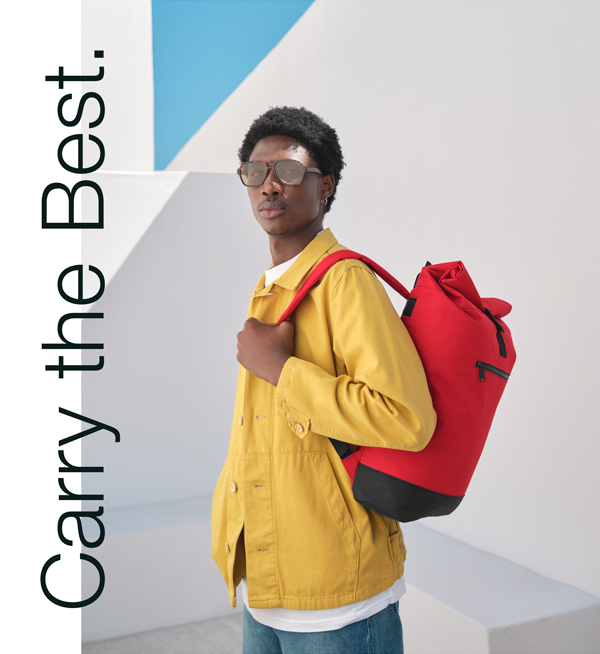 BagBase BG855 Roll-Top Backpack | Personalised Laptop Backpack