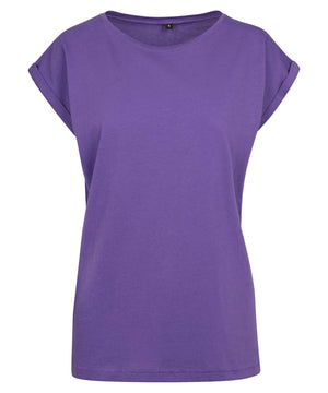 Women's extended shoulder tee