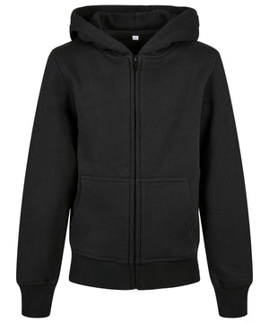 Organic kids basic zip hoodie