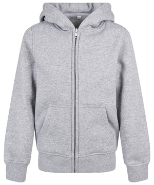 Organic kids basic zip hoodie