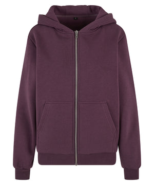 Women’s fluffy zip hoodie