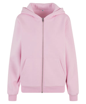 Women’s fluffy zip hoodie