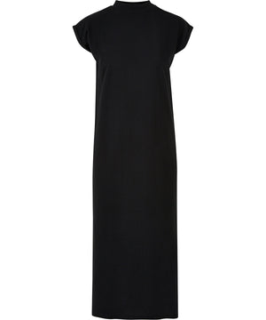  Women’s long extended shoulder dress