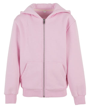 Kids fluffy zip hoodie