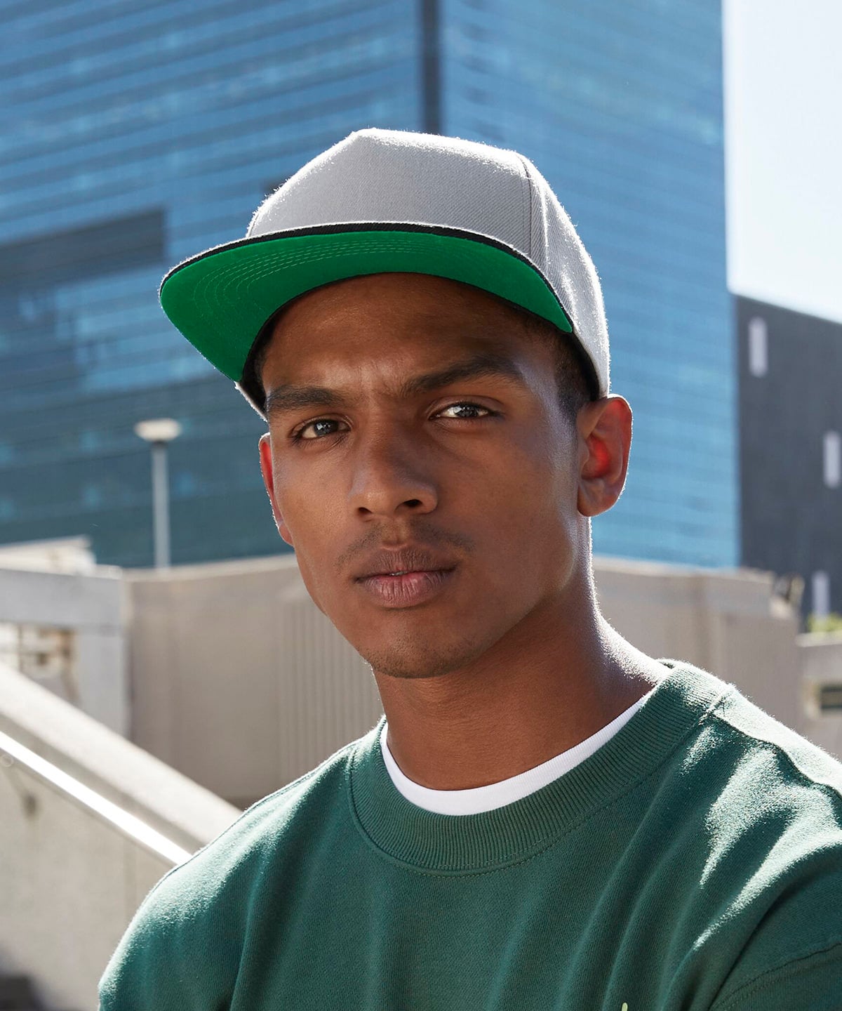 Beechfield BC660 Original Flat Peak Snapback | Personalised Snapback Caps