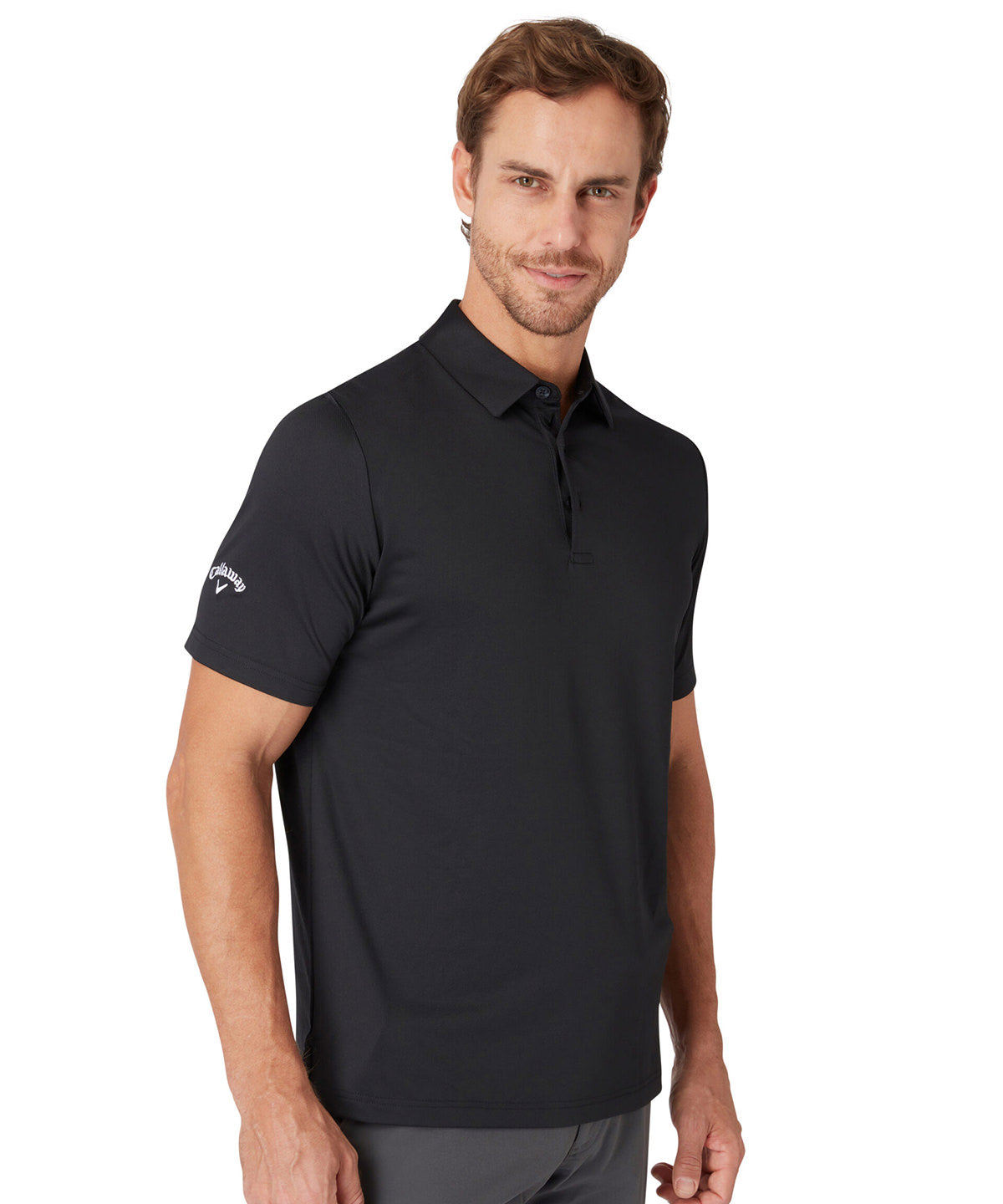 Swing Tech™ solid polo