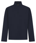 Premium piqué 1/4-zip top