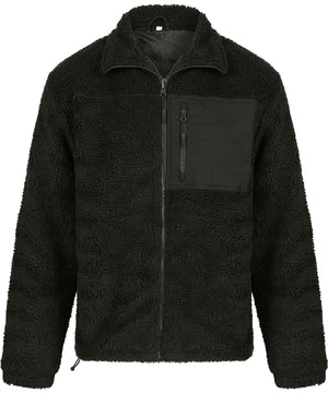 Recycled sherpa fleece