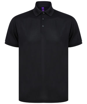 Recycled polyester polo shirt