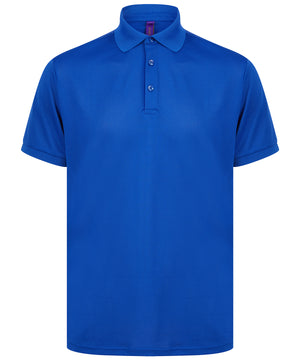Recycled polyester polo shirt