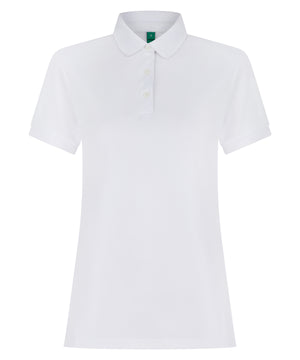 Women’s recycled polyester polo shirt