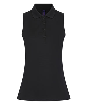 Women’s sleeveless Coolplus® polo shirt