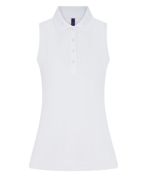 Women’s sleeveless Coolplus® polo shirt