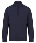 Unisex sustainable ¼-zip sweatshirt