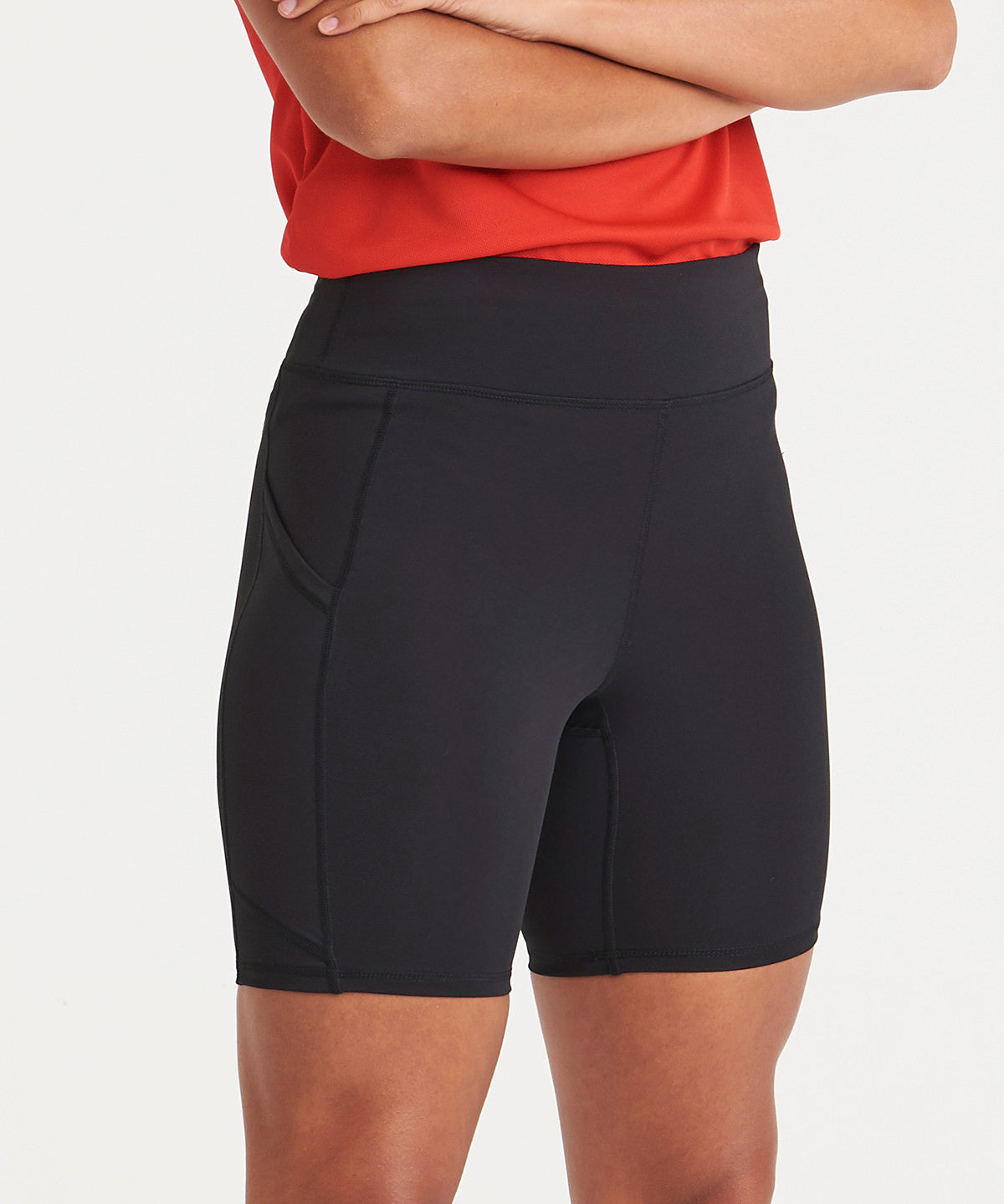 Womens recycled tech shorts