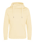 Cross neck hoodie