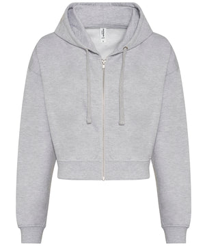 Women's fashion cropped zoodie