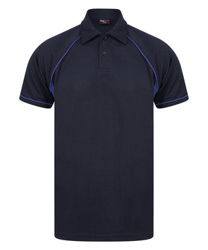 Piped performance polo