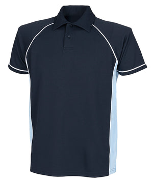 Piped performance polo