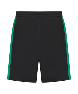 Knitted shorts with zip pockets