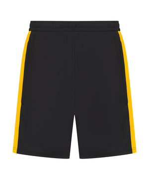 Knitted shorts with zip pockets