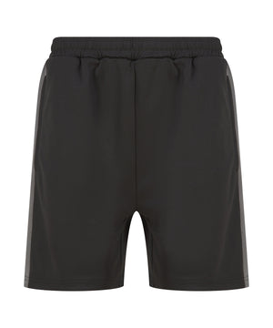 Knitted shorts with zip pockets