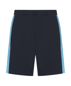 Knitted shorts with zip pockets