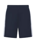 Knitted shorts with zip pockets