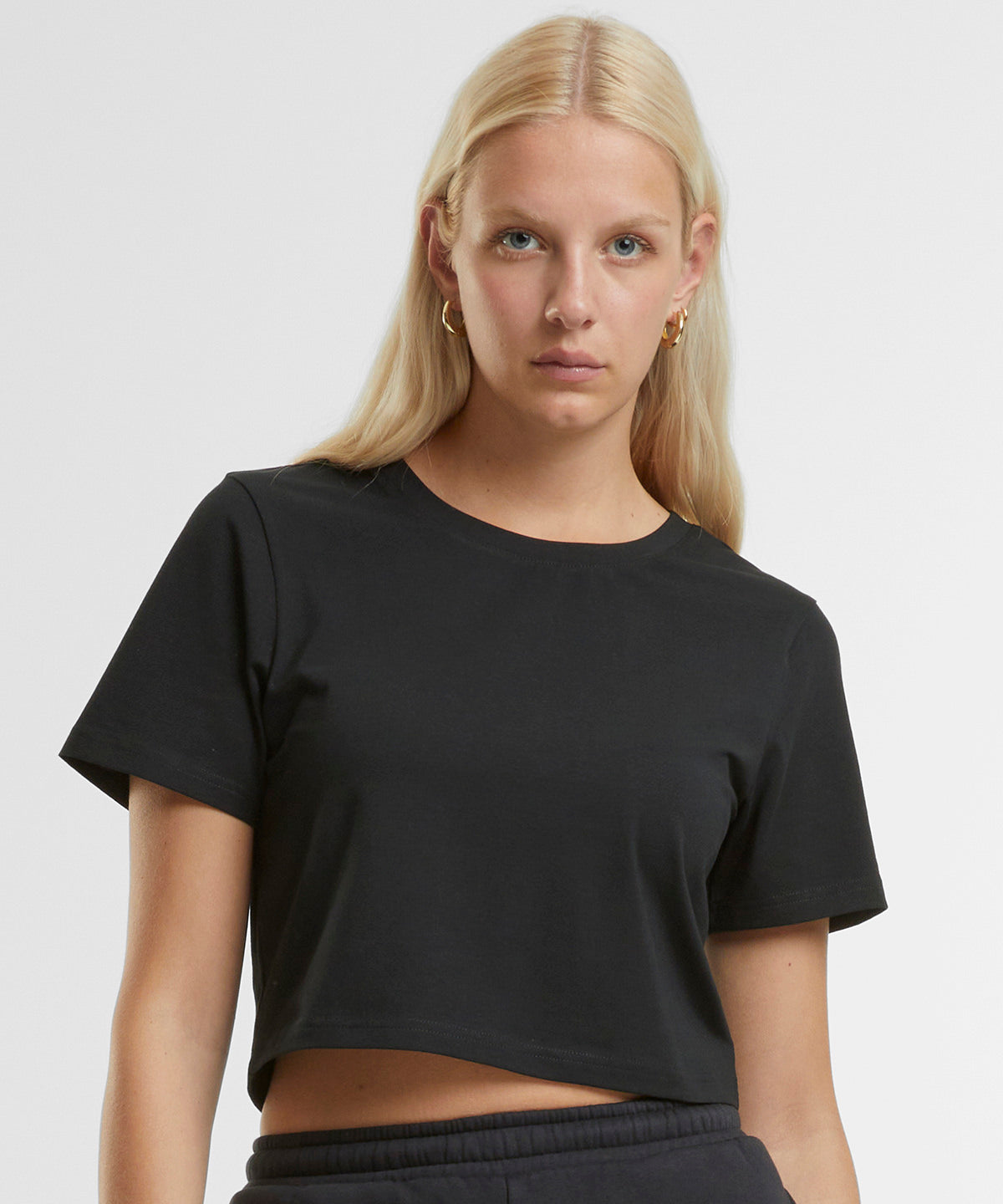 Womens cropped tee