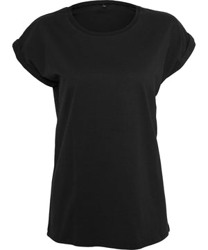 Womens regular extended shoulder tee