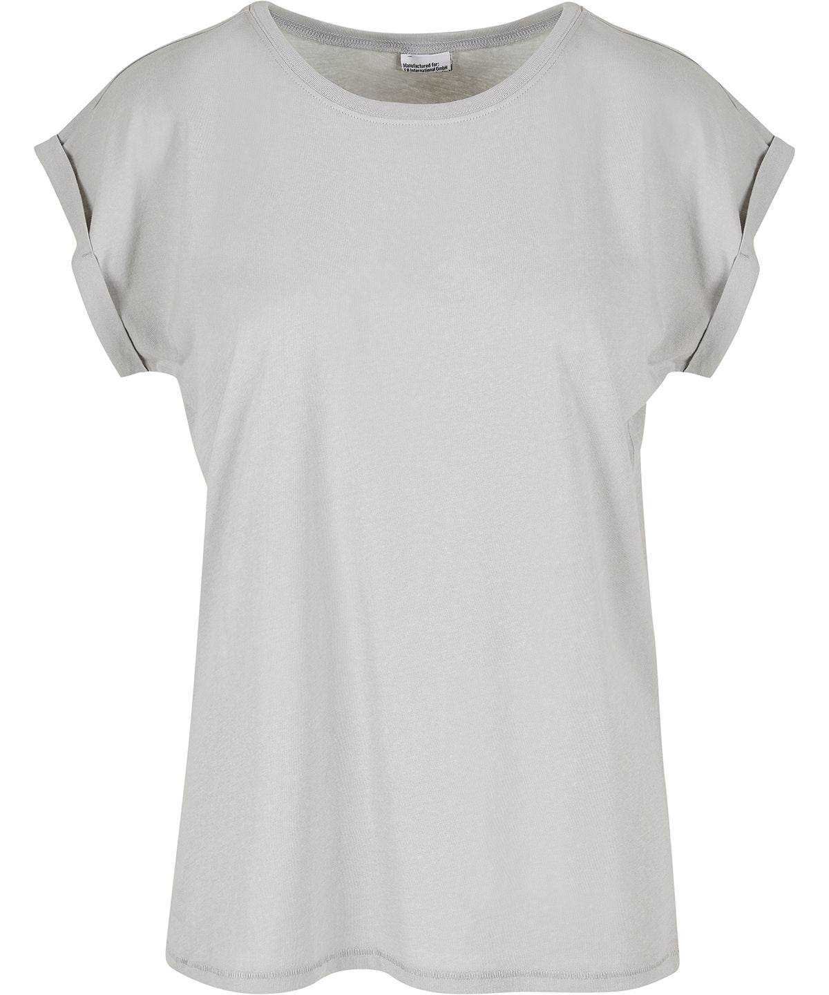 Womens regular extended shoulder tee