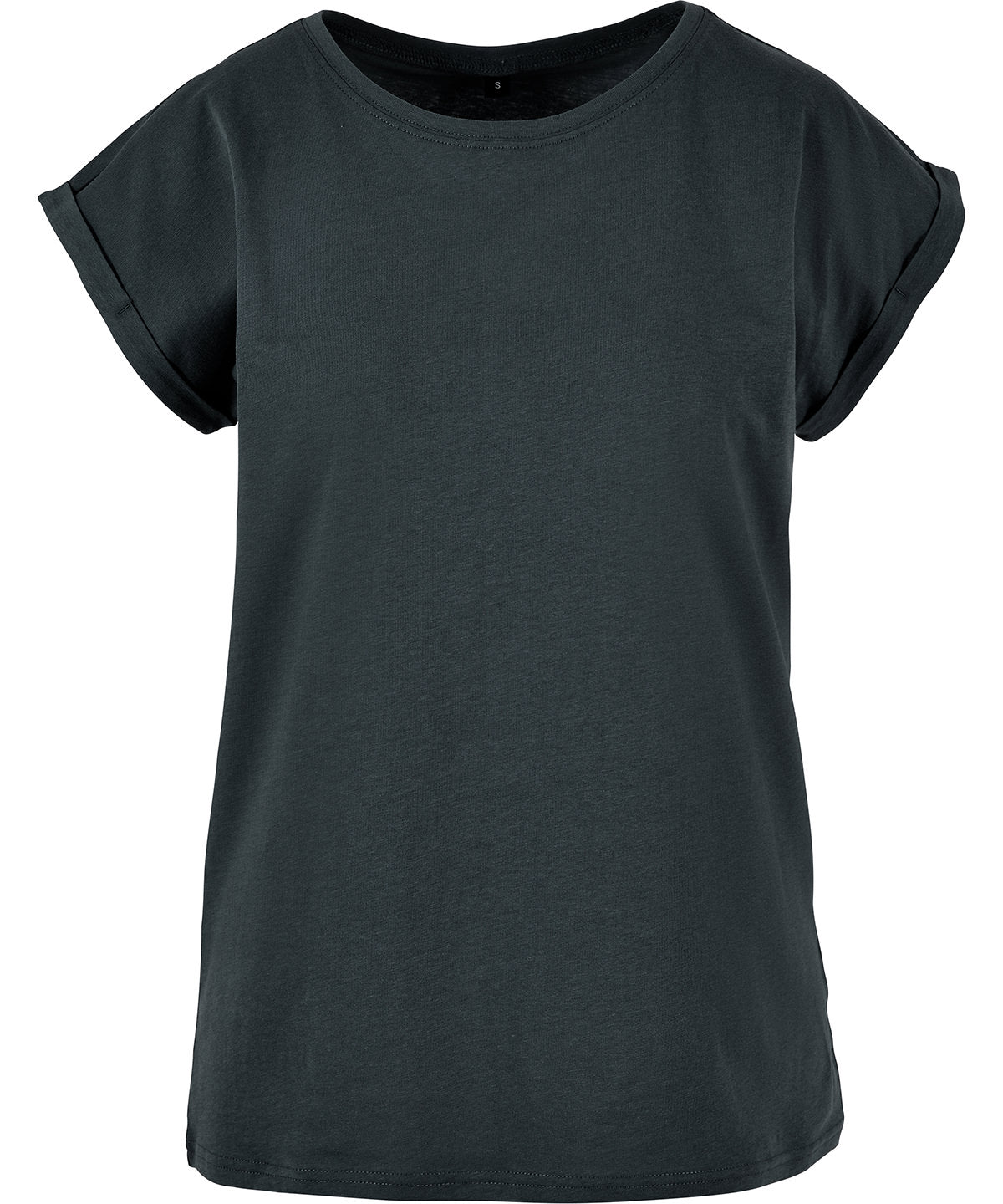 Womens regular extended shoulder tee