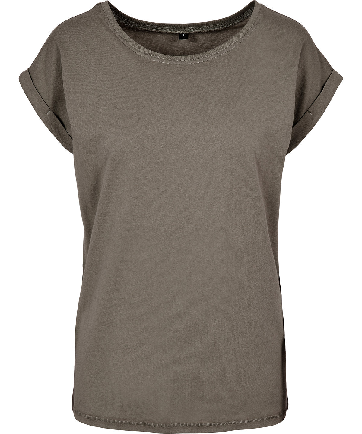 Womens regular extended shoulder tee