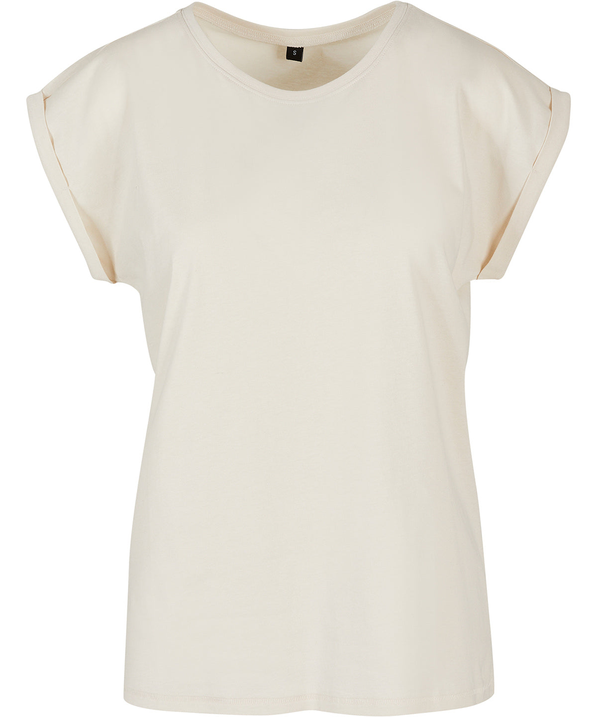 Womens regular extended shoulder tee