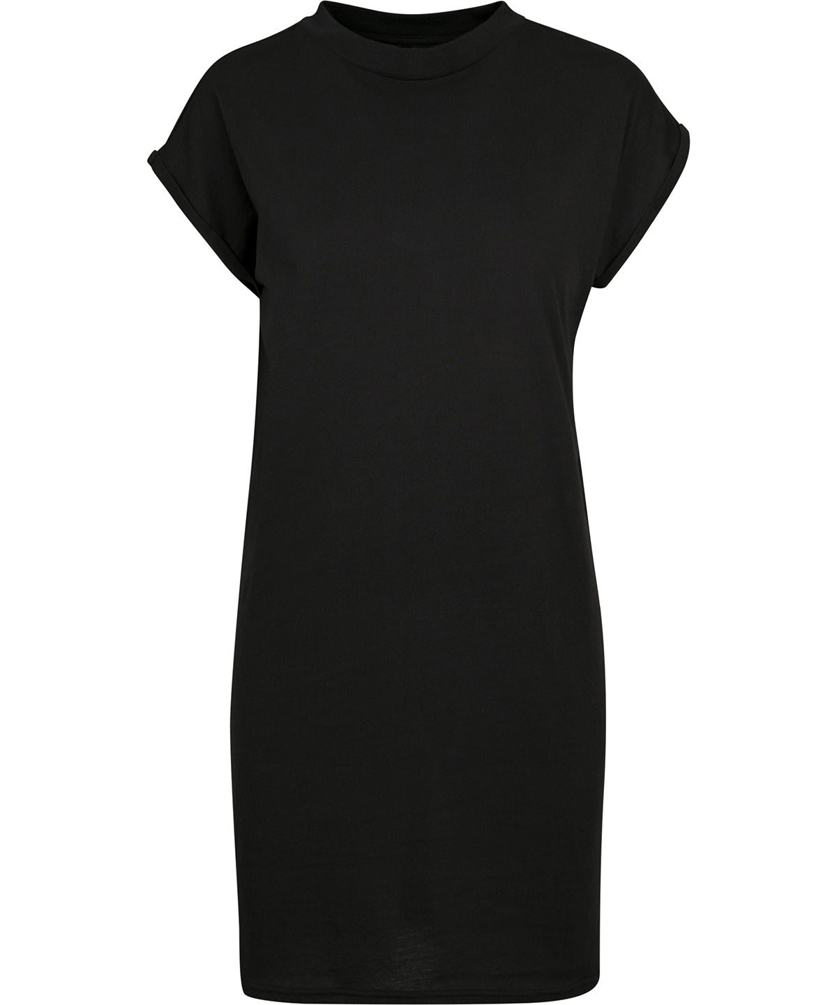 Womens extended shoulder dress