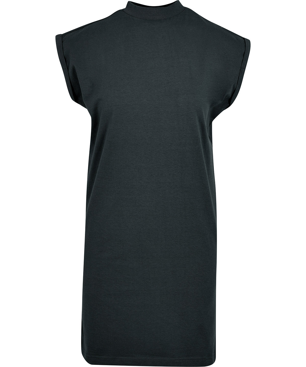 Womens extended shoulder dress