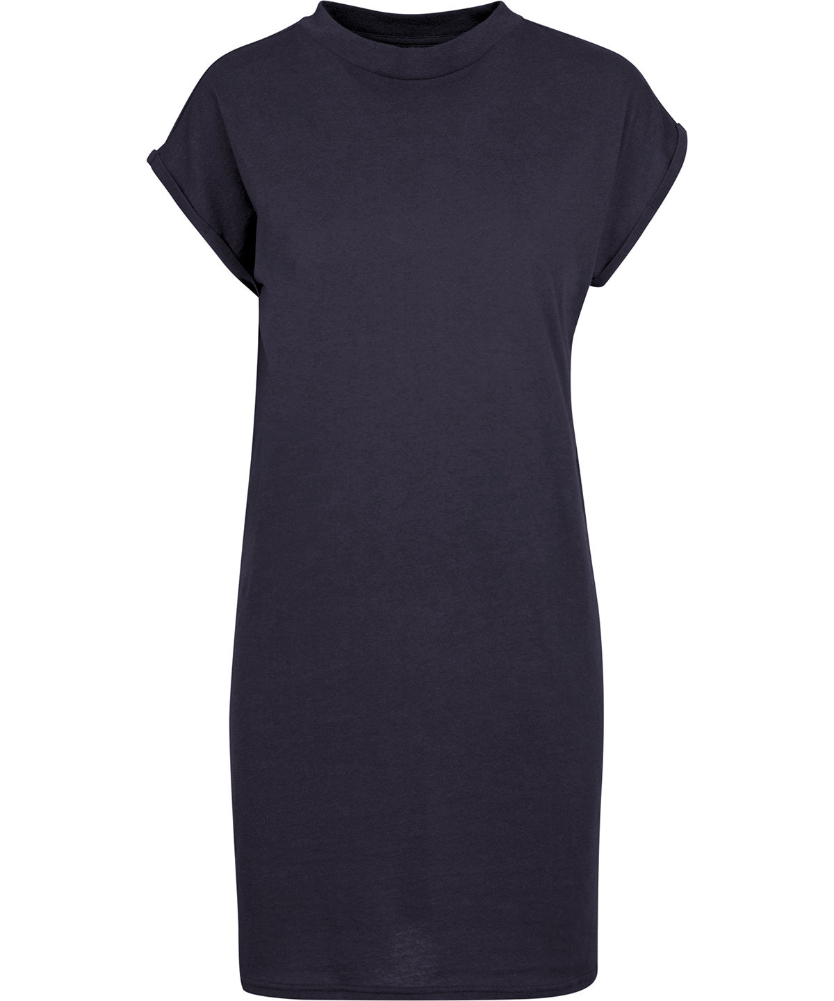 Womens extended shoulder dress