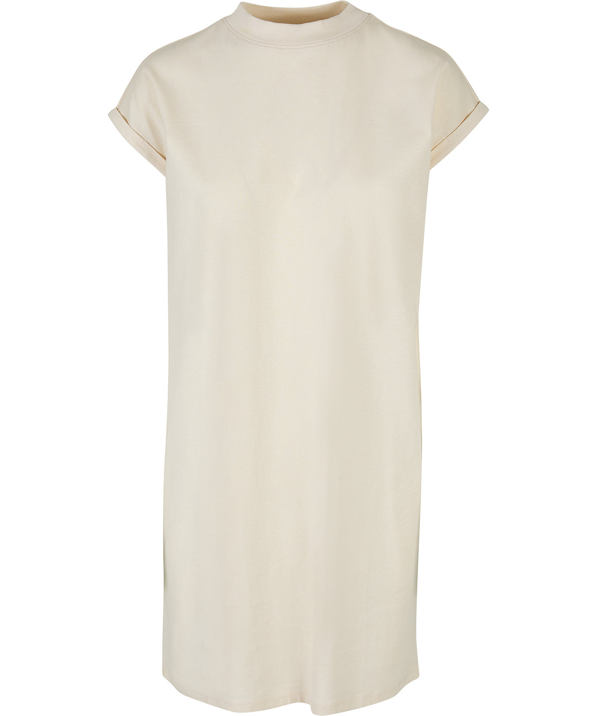 Womens extended shoulder dress