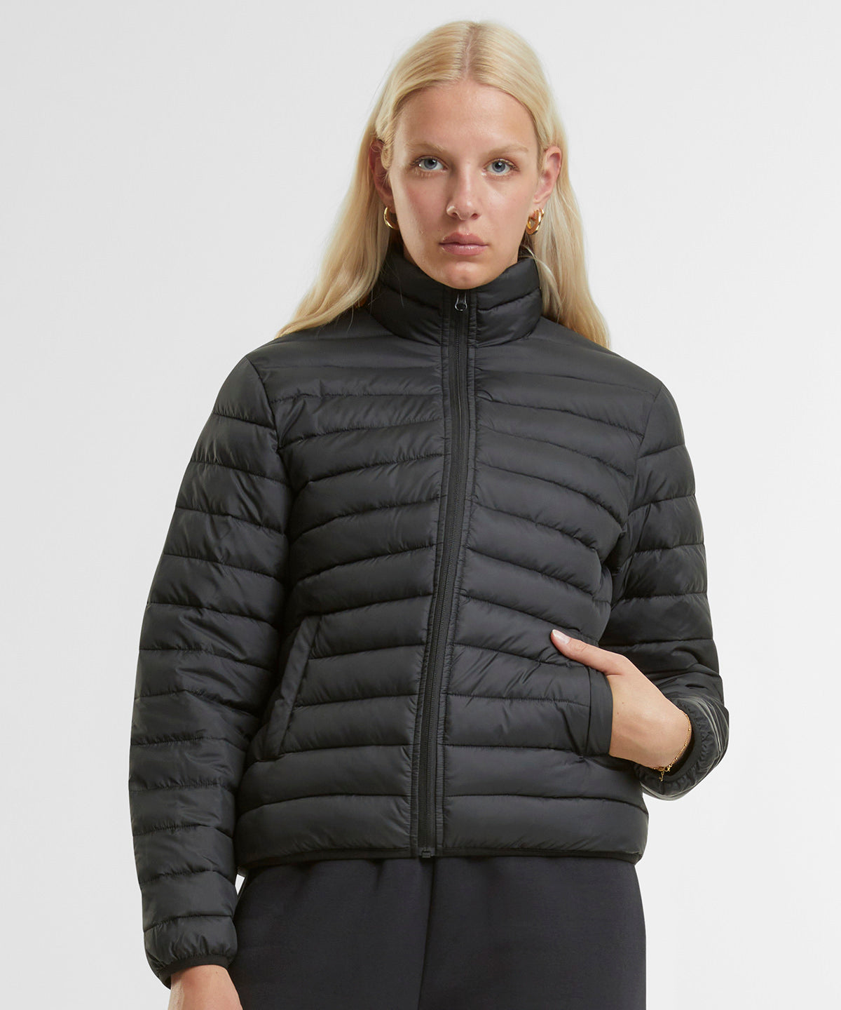 Womens light puffer jacket