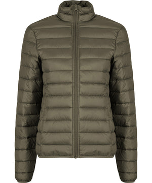 Womens light puffer jacket