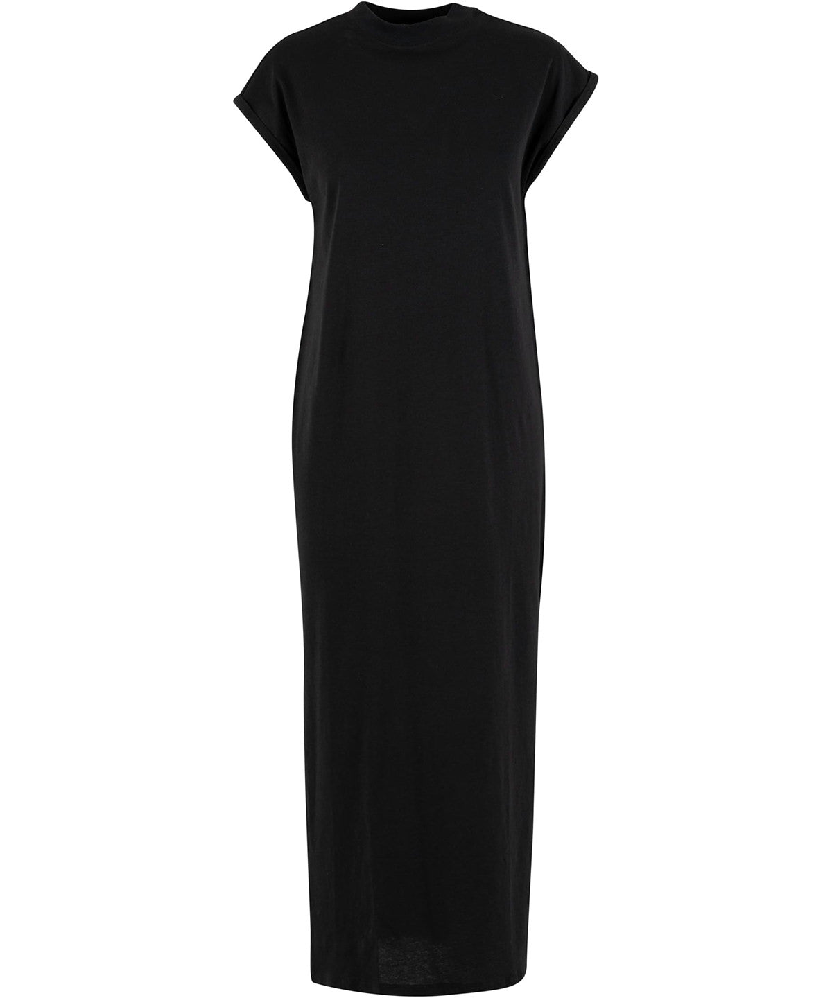 Women’s long extended shoulder dress