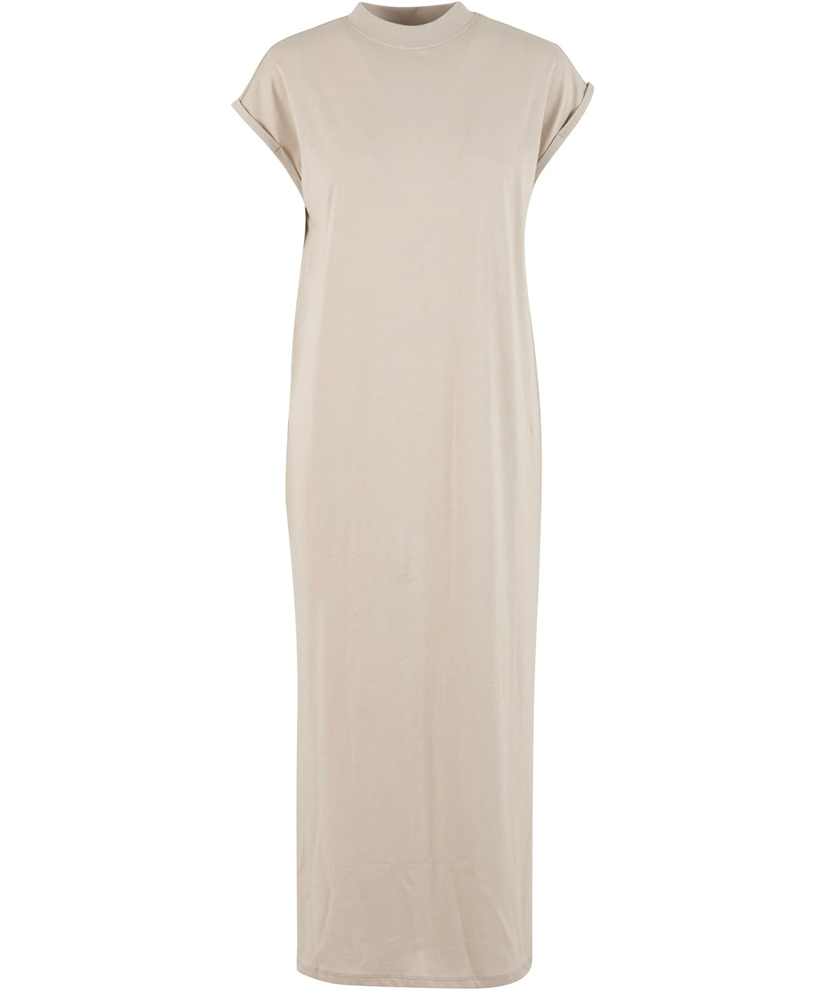 Women’s long extended shoulder dress