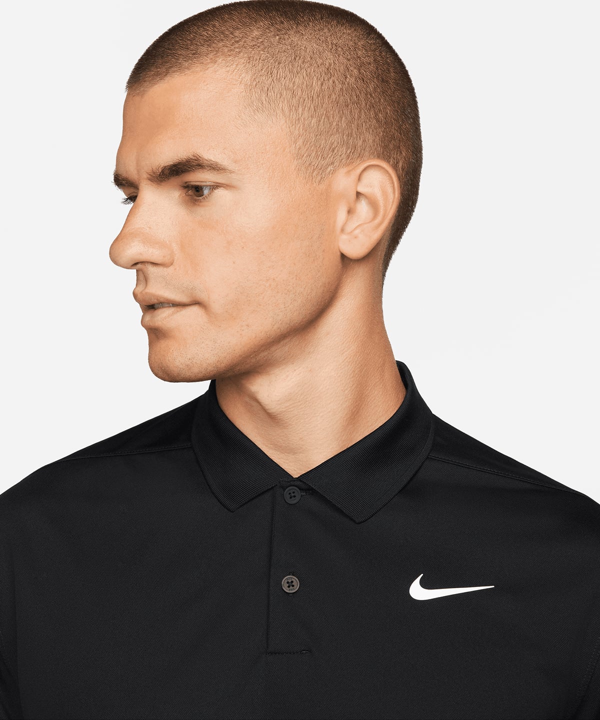 Nike NK354 Dri-FIT Victory Solid Long Sleeve Polo | Embroidered Nike Workwear