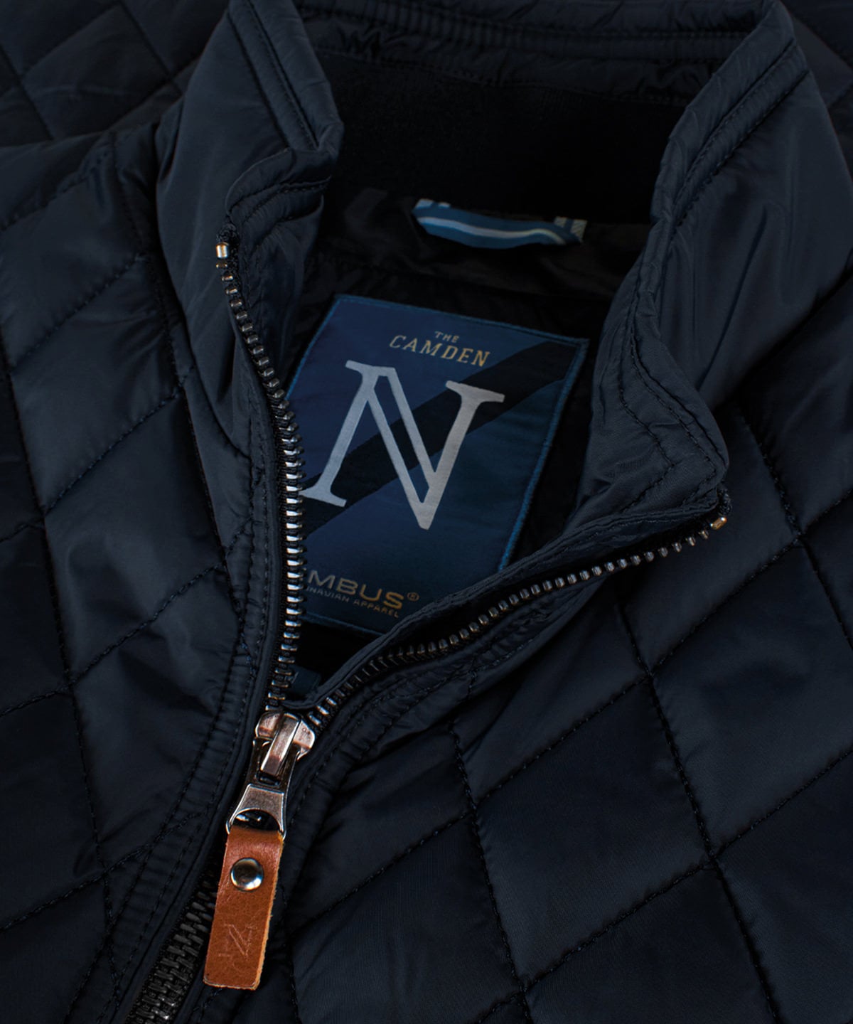 Nimbus NB46F Women's Camden Diamond Quilted Gilet | Premium Embroidered Ladies Bodywarmer
