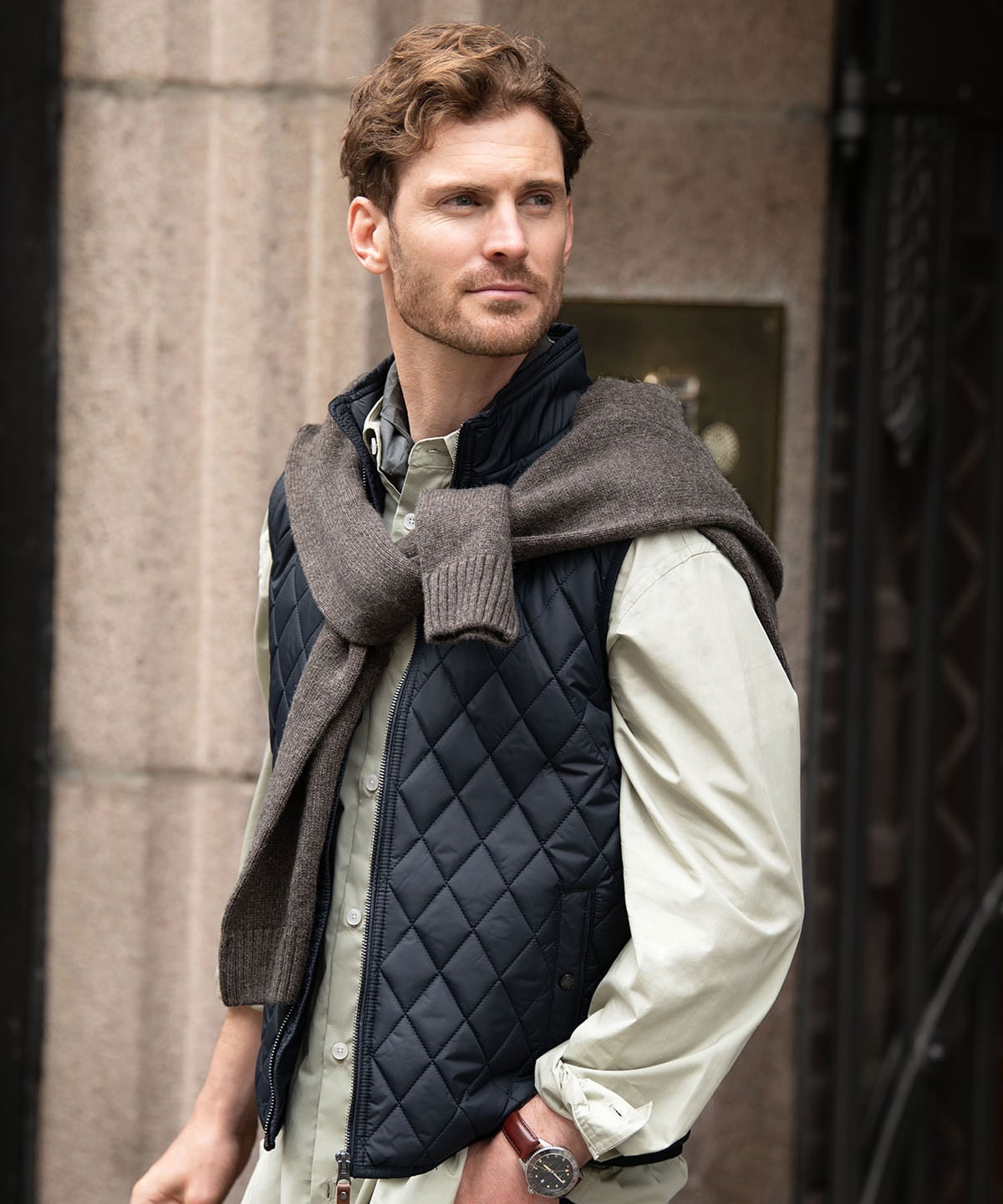 Nimbus NB46M Camden Diamond Quilted Gilet | Premium Embroidered Corporate Bodywarmer