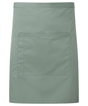 Colours collection mid-length pocket apron