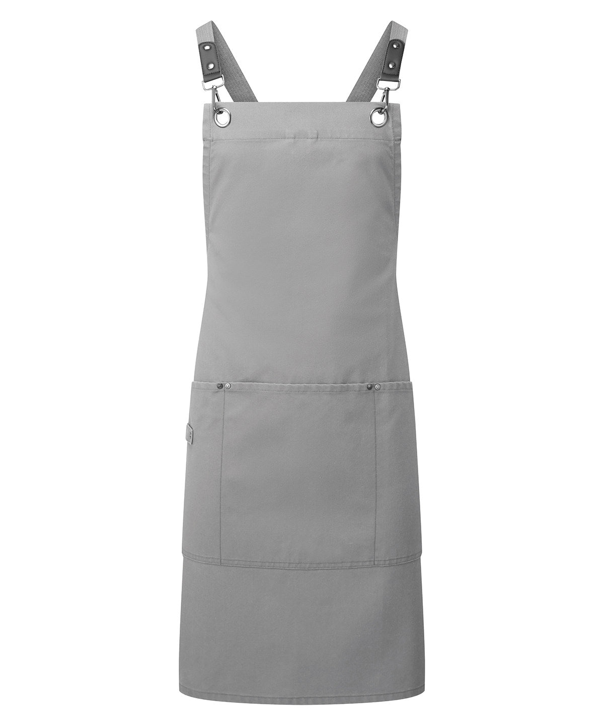 Clip n Clasp cross-back bib apron